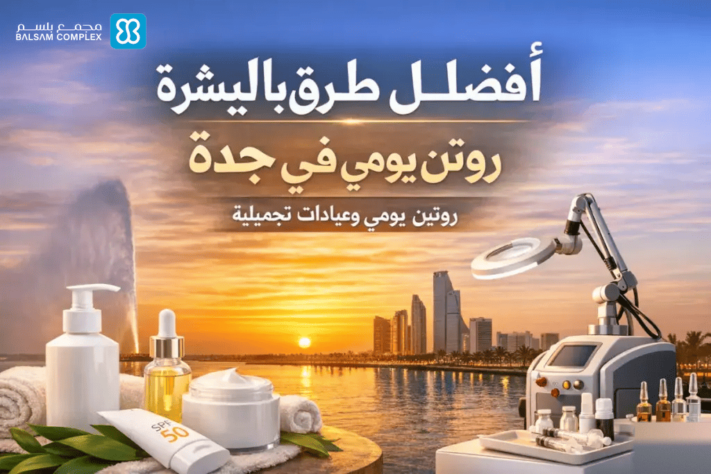 أفضل طرق العناية بالبشرة في جدة: روتين يومي وجلسات عيادة
