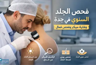 fahs-aljild-alsanawi-jeddah-skin-check فحص الجلد السنوي في جدة: وقاية مبكرة وفعالة