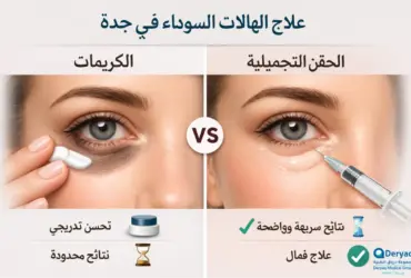 علاج-الهالات-السوداء-كريم-ام-حقن-جدة علاج الهالات السوداء: كريم أم حقن في جدة؟