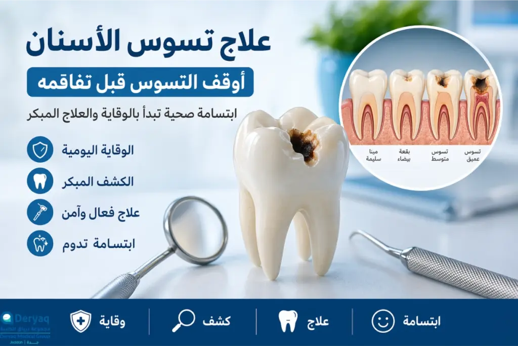 علاج تسوس الأسنان مبكراً: احمِ ابتسامتك