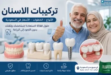 تركيبات-الاسنان-الأنواع-والأسعار-بالسعودية تركيبات الاسنان: الأنواع والأسعار بالسعودية
