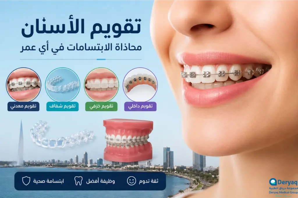  تقويم الأسنان في جدة | الفارابي لطب وتقويم الأسنان