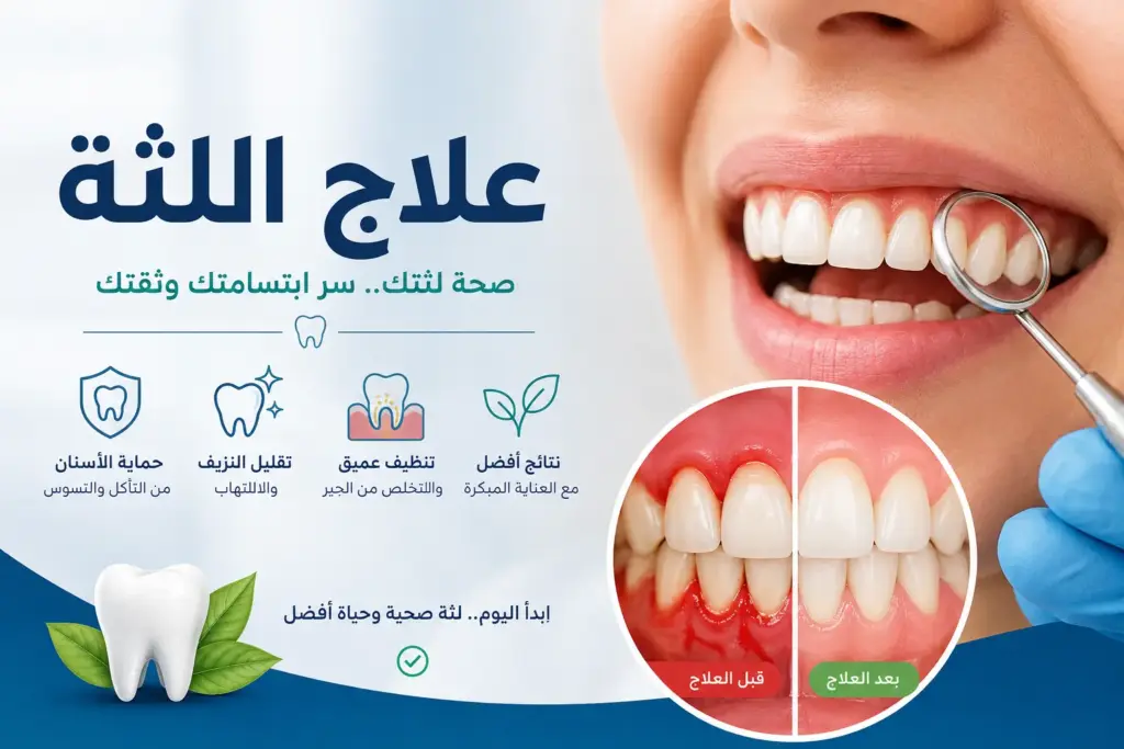 علاج اللثة: الأسباب والعلاج المبكر
