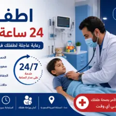 اطفال 24 ساعة جدة | رعاية عاجلة للأطفال