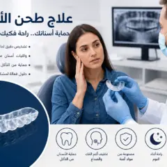 علاج طحن الأسنان: حماية الأسنان والفك 2026